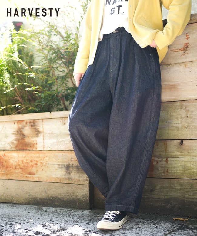 HARVESTY(ハーベスティ)10oz DENIM CIRCUS PANTS 10オンスデニム