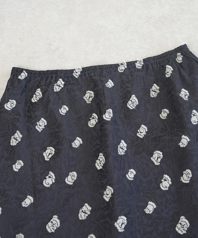 THE SHINZONE(ザ シンゾーン) SIMON DOTS JACQUARD SKIRT シモンドット