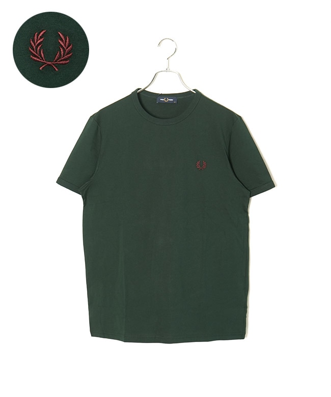 FRED PERRY(フレッドペリー) RINGER T-SHIRT リンガーTシャツ メンズ