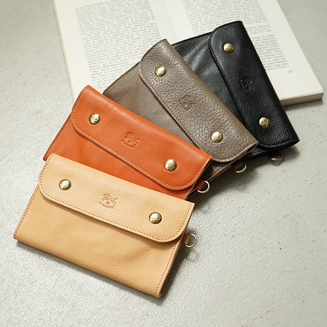 ◇【国内正規販売店】IL BISONTE(イルビゾンテ)Medium wallet