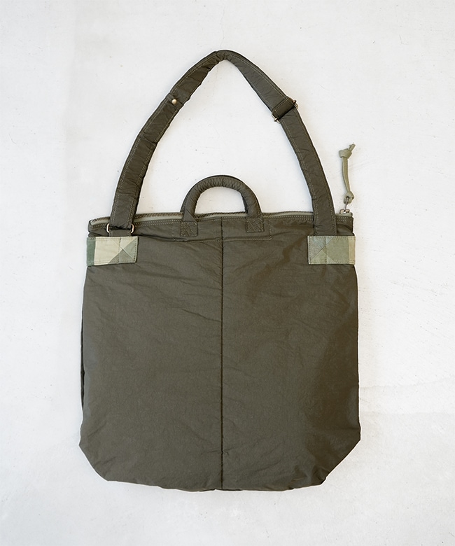 CH6017]CHANGES (チェンジーズ) REMAKE MILITARY HELMET BAG