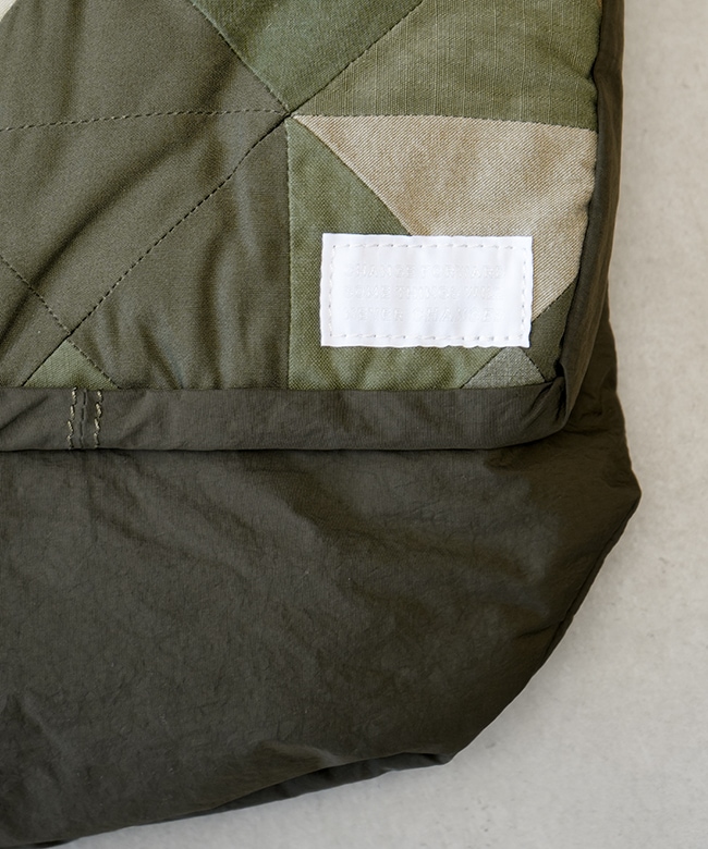 CH6017]CHANGES (チェンジーズ) REMAKE MILITARY HELMET BAG リメイク