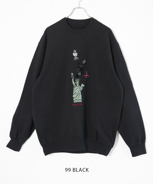 8479]BRU NA BOINNE(ブルーナボイン) スーベニアスエット ニューヨーク