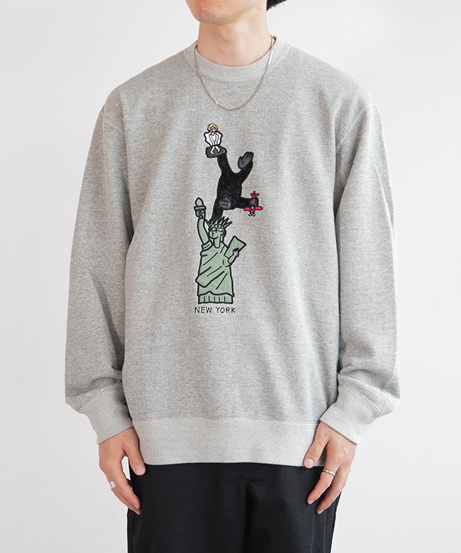 8479]BRU NA BOINNE(ブルーナボイン) スーベニアスエット