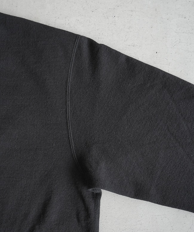 BRU NA BOINNE アラスカ　スーベニアスウェットカットソー　黒 8479]BRU NA BOINNE(ブルーナボイン) スーベニアスエット