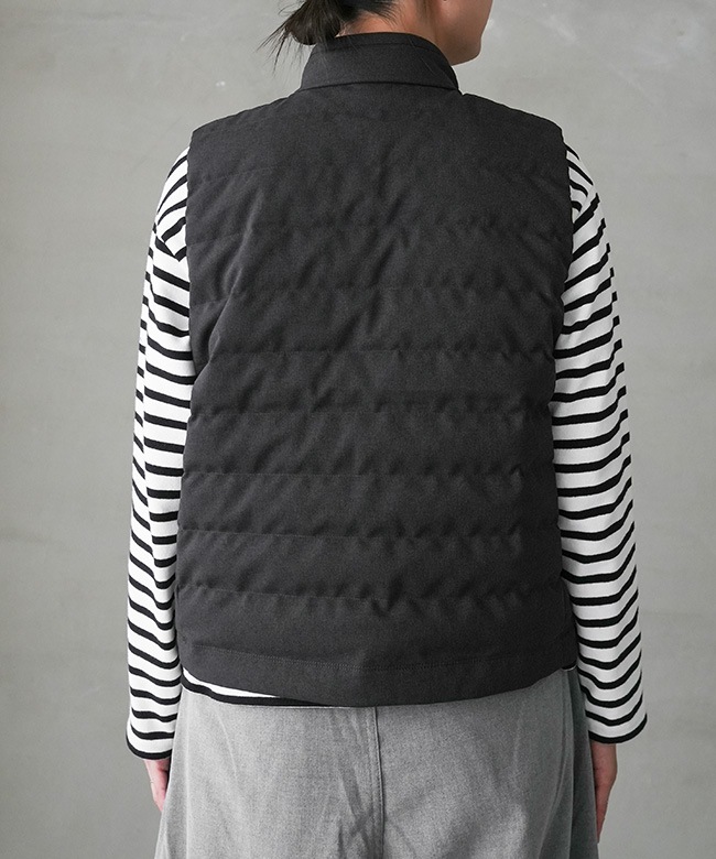 ◇[DT-A0550PWL]DANTON(ダントン) スタンドカラーライトダウンベスト