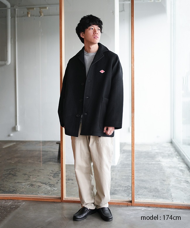 ◇[DT-A0709MEW]DANTON(ダントン) WOOL MELTON JACKET ウールメルトン