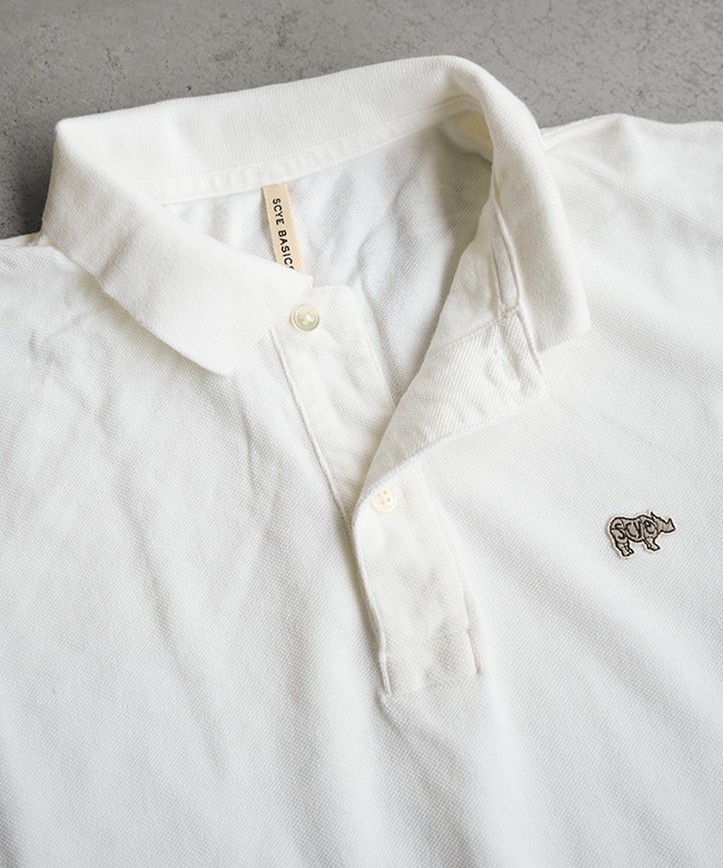 SALE 30%OFF】Scye/SCYE BASICS(サイ/サイベーシックス) Cotton Pique