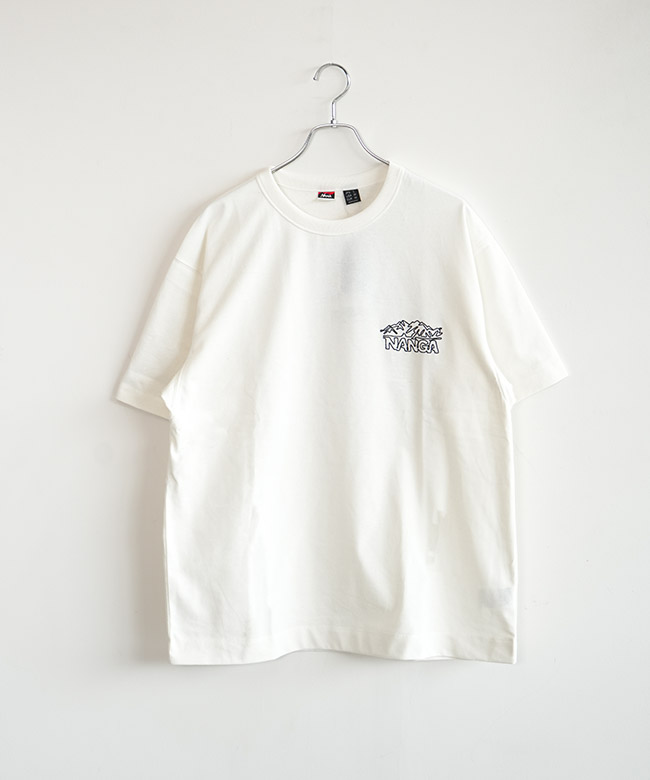 NANGA(ナンガ) ECO HYBRID LINE DRAWING TEE エコハイブリッド ライン