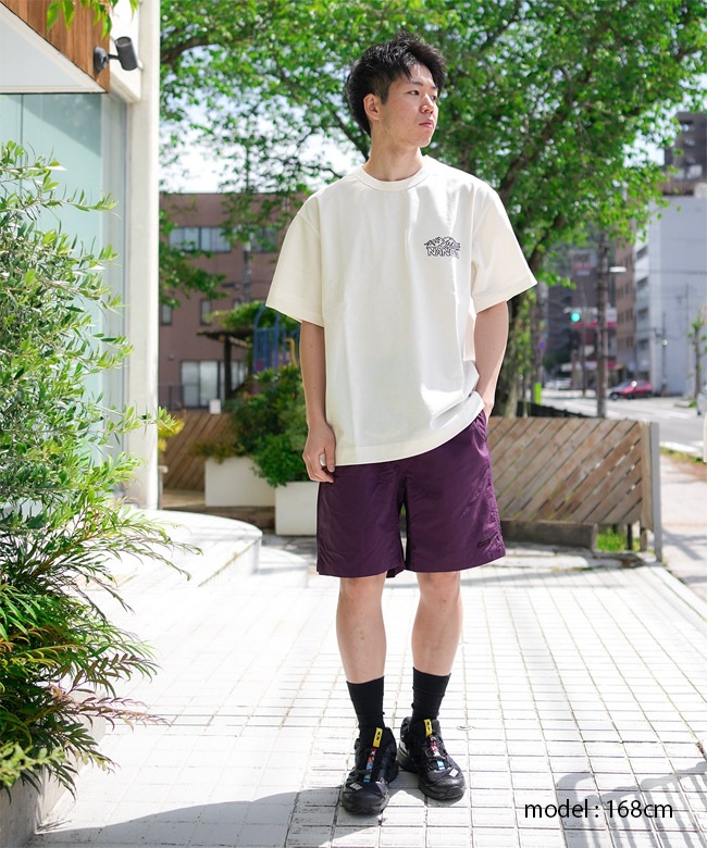 カットソー(半袖/袖なし) HOUSE OF LOTUS NANGA(ナンガ) ECO HYBRID LINE DRAWING TEE エコハイブリッド ライン