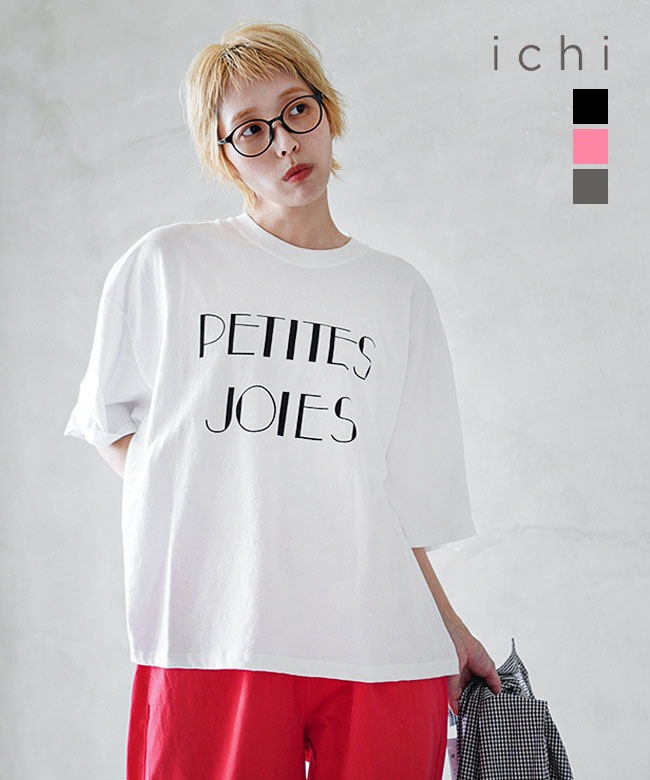 ICHI (イチ) ピグメントT-SHIRT Tシャツ レディース トップス [260152