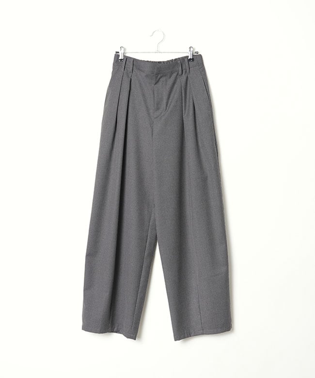 ◇[SMLM-PT]SOLAMONAT LARME(ソラモナラーム) タックパンツ レディース