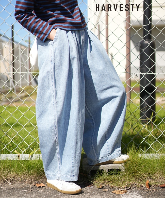 HARVESTY(ハーベスティ)10oz DENIM CIRCUS PANTS 10オンスデニム