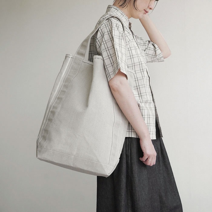 TMB-1272H]TEMBEA(テンベア) BAGUETTE TOTE LARGE LINEN バゲット