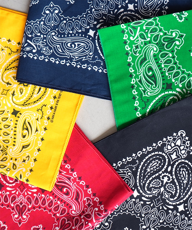 15702300]HAV-A-HANK(ハバハンク)PAISLEY BANDANNA ペイズリー