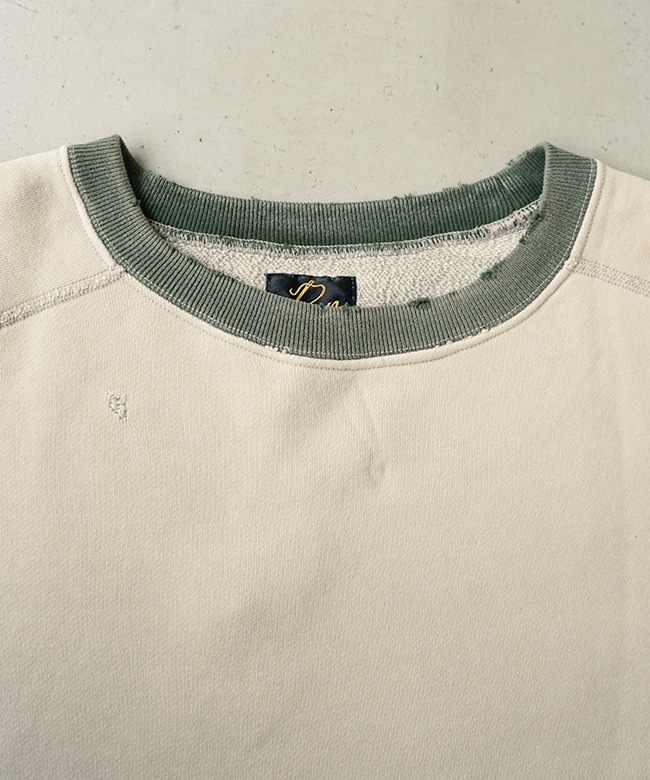 NEEDLES ツートーン コットン スウェット シャツ プルオーバー SALE 50%OFF】[pu292]NEEDLES(ニードルズ) 2-Tone C/N Sweat