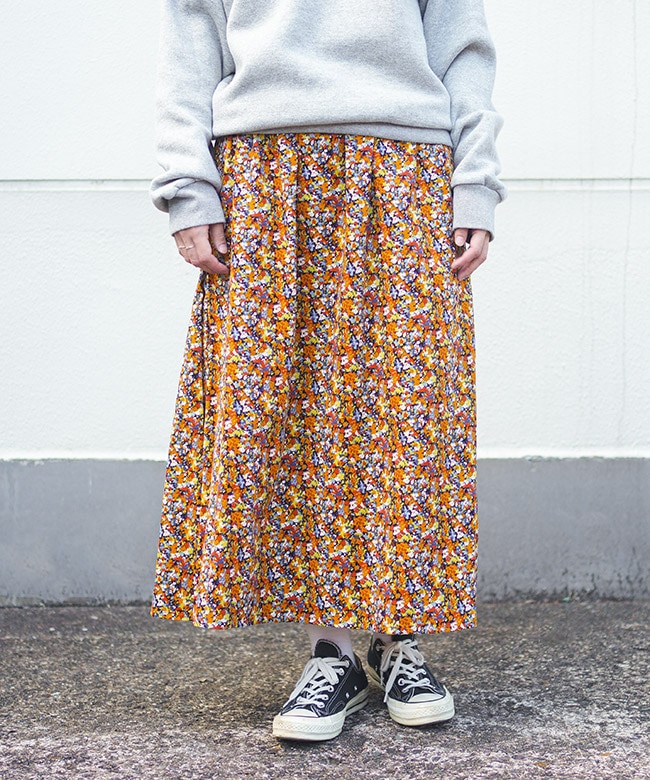 SALE 50%OFF】[244135]ina(イナ) コーデュロイウエストリボン