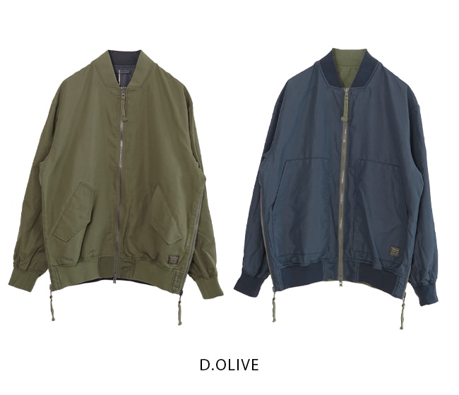 SALE 30%OFF】TAION(タイオン) NON DOWN MILITARY REVERSIBLE MA-1
