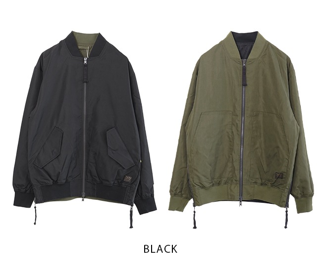 SALE 30%OFF】TAION(タイオン) NON DOWN MILITARY REVERSIBLE MA-1