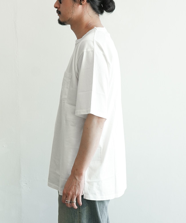 nonnativeノンネイティブDWELLERSWEATER C/PYARN半袖 DWELLER BOAT NECK S/S TEE COTTON JERSEY BORDER - nonnative