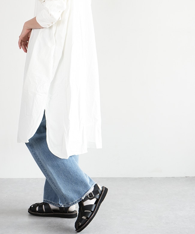 ST-106]Veritecoeur(ヴェリテクール)ロングシャツ 長袖シャツ