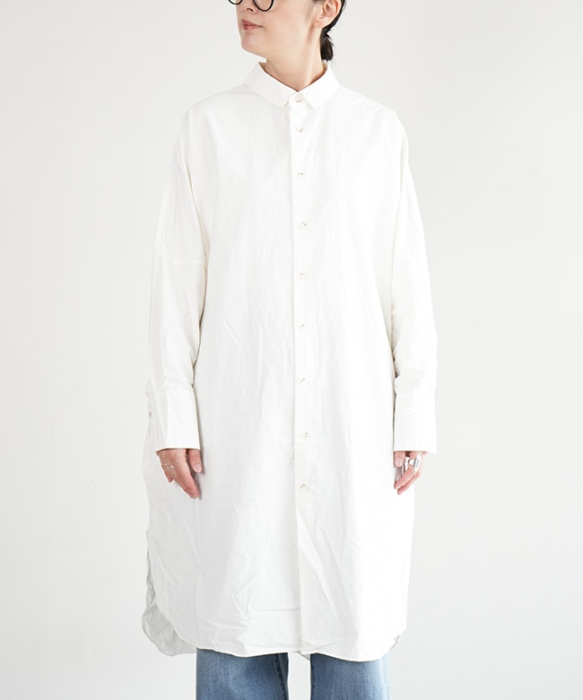ST-106]Veritecoeur(ヴェリテクール)ロングシャツ 長袖シャツ