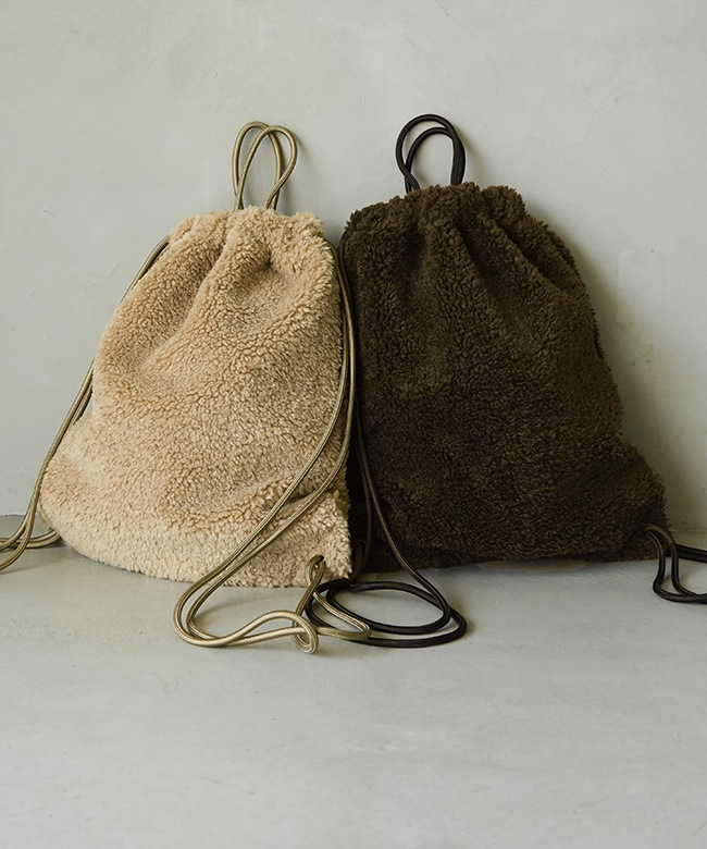 定価36300 タグ付 Master&Co. LEATHER KNAPSACK MASTER&Co.(マスターアンドコー) KNAPSACK 2WAYボアナップザック