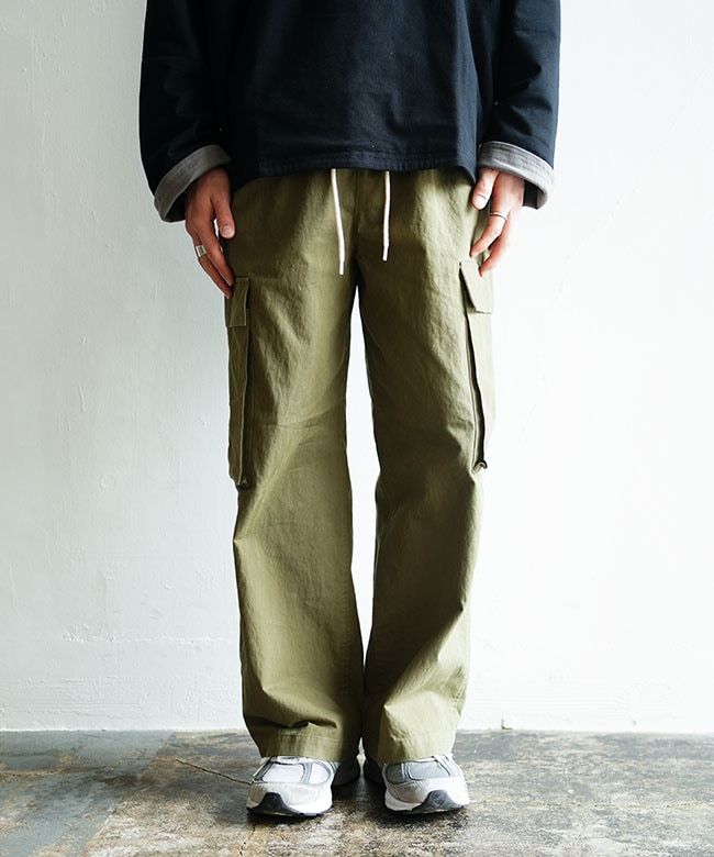 ◇DANTON(ダントン) CARGO PANTS コットンナイロン カーゴパンツ
