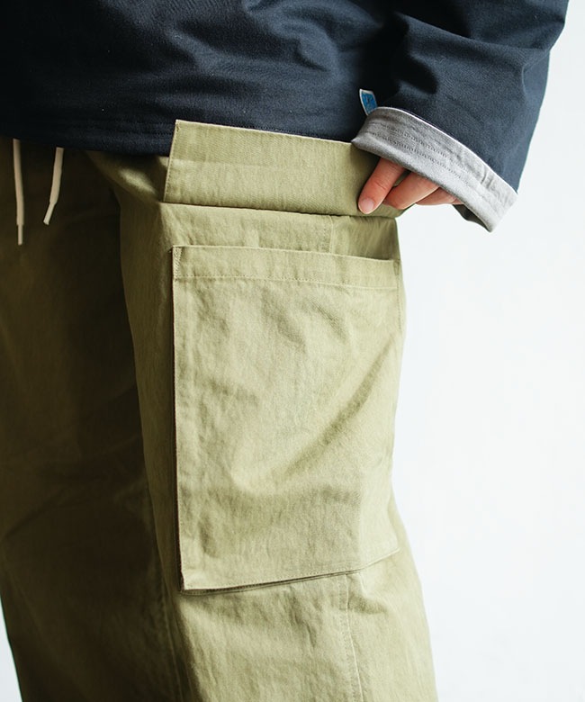 ◇DANTON(ダントン) CARGO PANTS コットンナイロン カーゴパンツ
