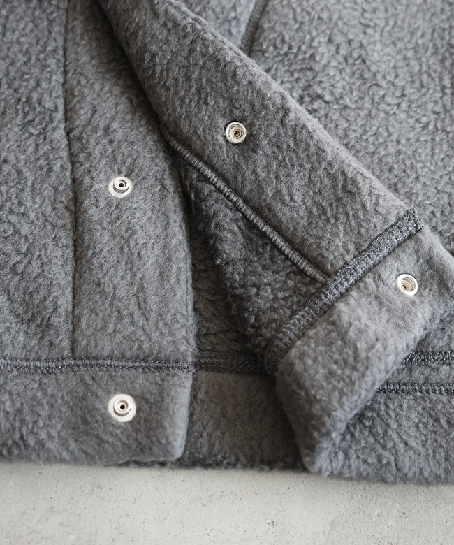 ◇DANTON(ダントン) DOUBLE FACE BOA STAND COLLAR JACKET ダブル