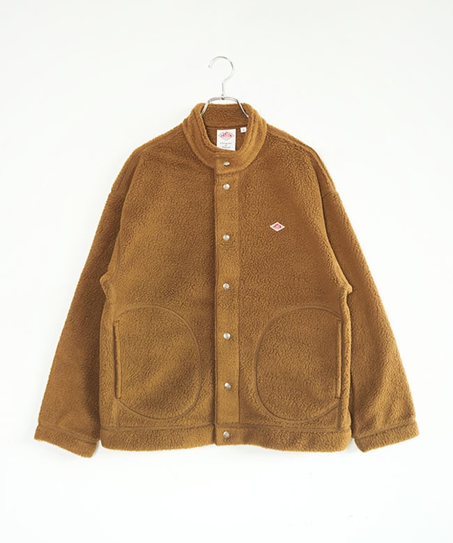 ◇DANTON(ダントン) DOUBLE FACE BOA STAND COLLAR JACKET ダブル