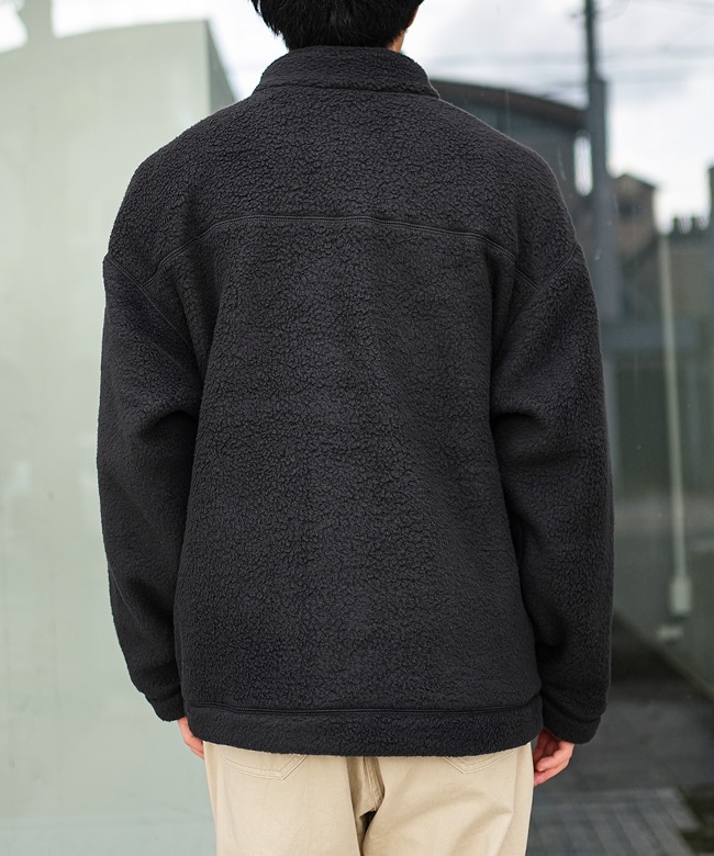 ◇DANTON(ダントン) DOUBLE FACE BOA STAND COLLAR JACKET ダブル