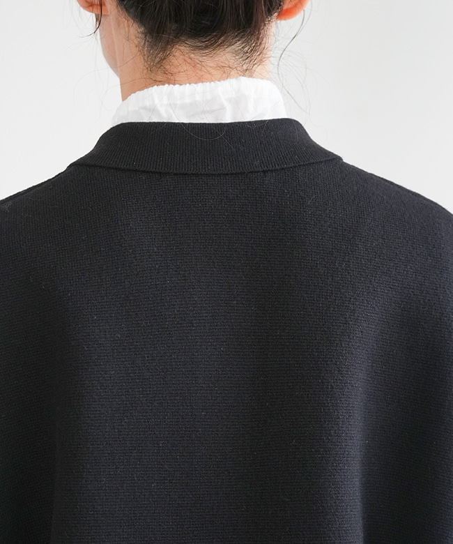 SALE 40%OFF】[4-220089]mizuiro ind(ミズイロインド)襟付きワイド