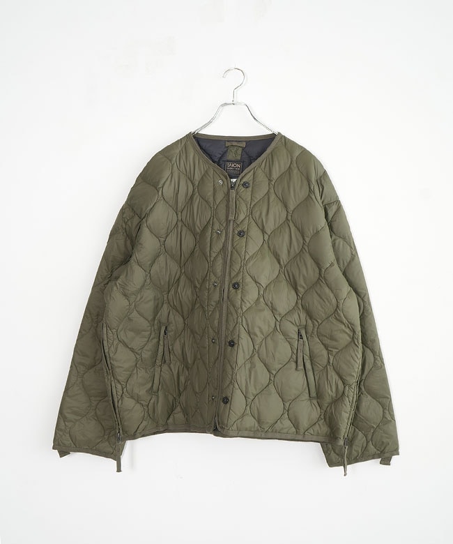 TAION-M65LSZBML-1SHO]【収納袋付属】TAION(タイオン) ミリタリー M65