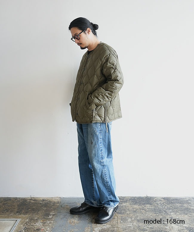 TAION-M65LSZBML-1SHO]【収納袋付属】TAION(タイオン) ミリタリー M65