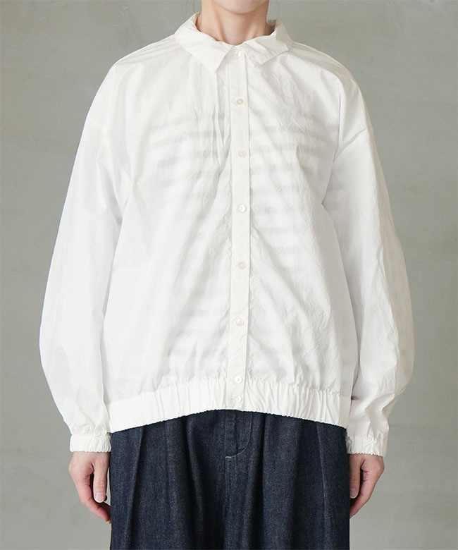 Midi Umi(ミディウミ) wide shirt blouson ワイドシャツブルゾン