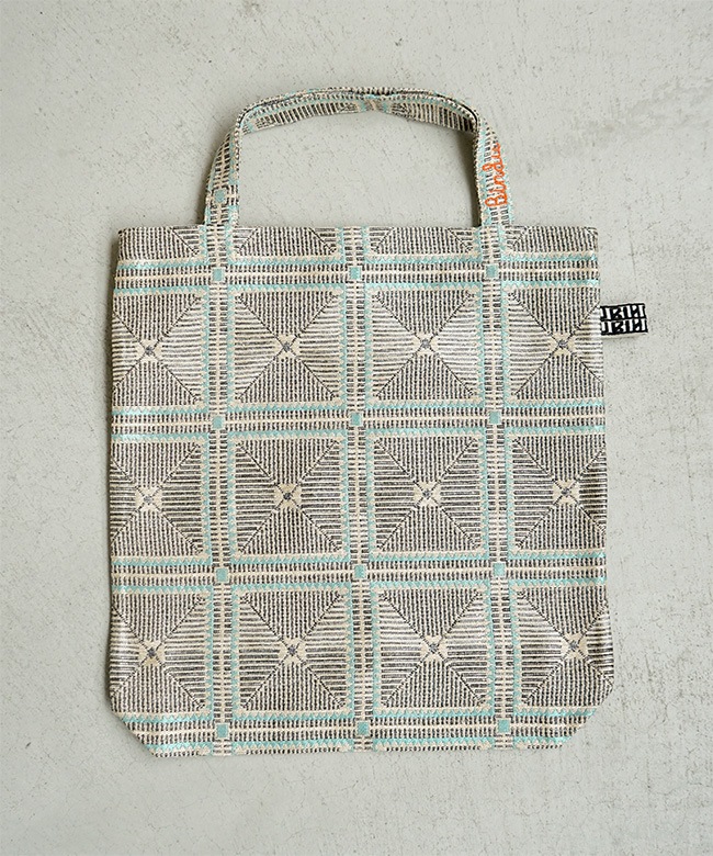 BINDU(ビンドゥ)CROCHET JACQURAD TOTE BAG クロシェットジャガード