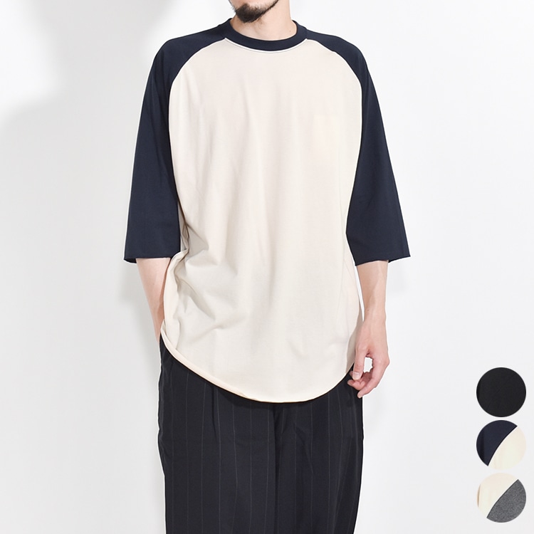 【40% OFF】[m23b-11cs01b]marka (マーカ)RAGLAN BASE BALL TEE(ラグランベースボールT)[OUTLET][OUTLET]