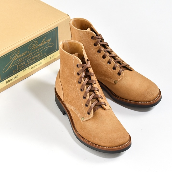 [BR02800]Buzz Rickson's(バズリクソンズ) SHOE, SERVICE, REVERSE UPPER, COMPOSITION SOLE Type M-43