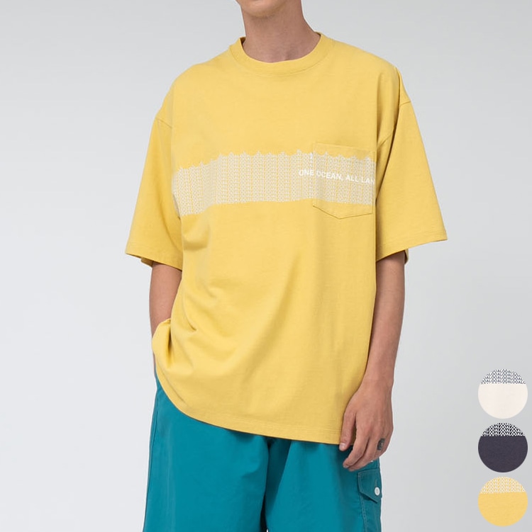 【30% OFF】[S25SI021]nanamica(ナナミカ) OOAL Graphic Pocket Tee(OOALグラフィックポケットTシャツ)【SUMMER SALE】