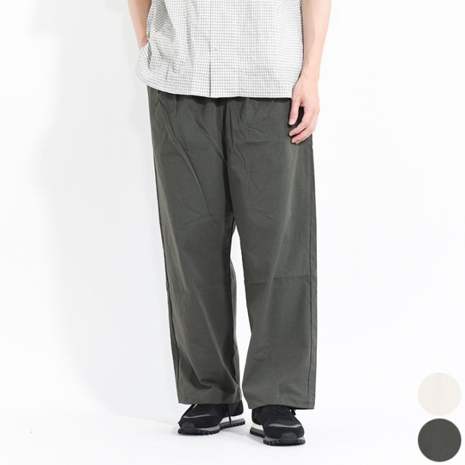 [2561]MUYA(ムヤ)Relax semiwide pants(リラックスセミワイドパンツ)
