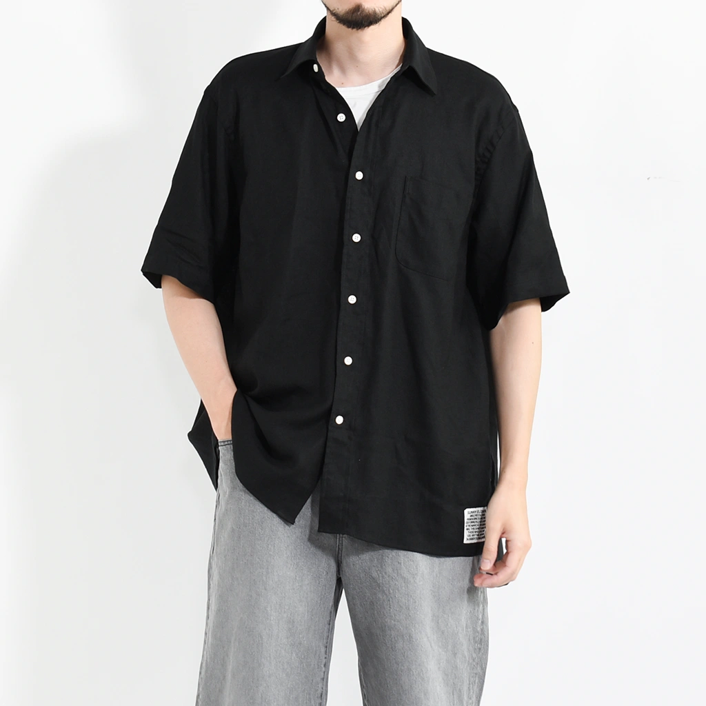 【20% OFF】(s-008A-SS)SUNNY ELEMENT(サニーエレメント)Sleeping Shirt S/S Linen(スリーピングシャツ半袖リネン)【SUMMER SALE】