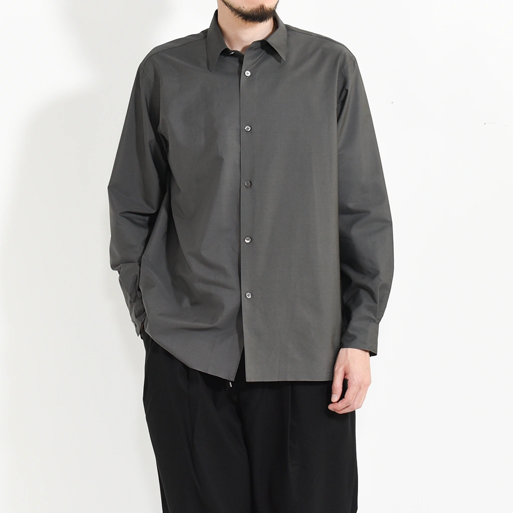 30% OFF】(km251sh02a)KIMURA(キムラ/木村)No Pinhole Shirt L/S(ノー