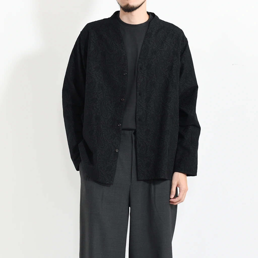 ゆなめ】marka オーガニックウール モヘアトロピカル シャツ