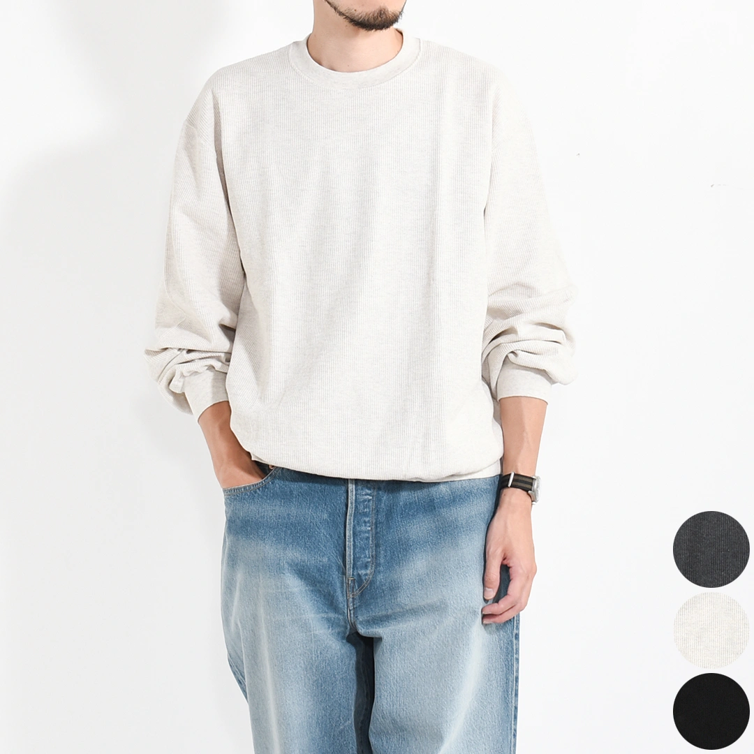 トップス blurhms LIGHT SWEET CREW-NECK P/O Soft＆Hard Sweat Crew-Neck P/O Wide – FreshService® official