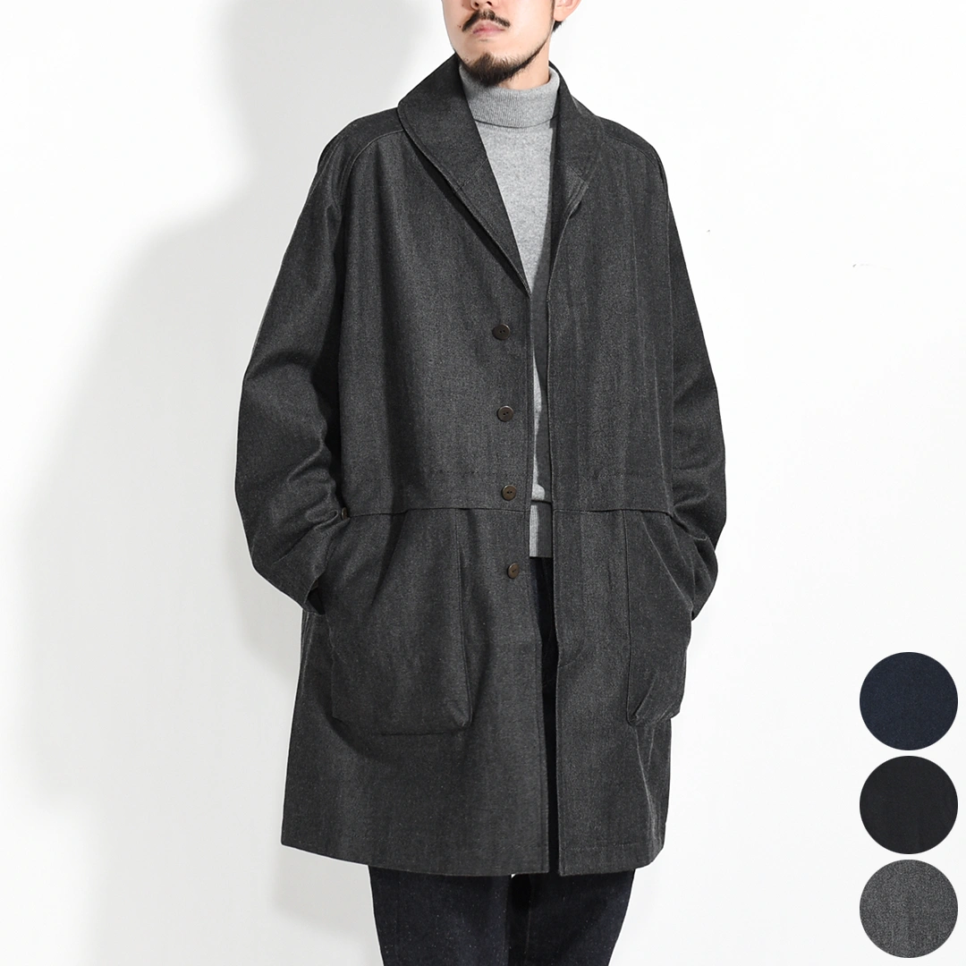 ポリ様　mittan / CT-22 \"丹前コート2\" MITTAN ミッタン「丹前コート2 CT-22」－WEEKENDER SHOP