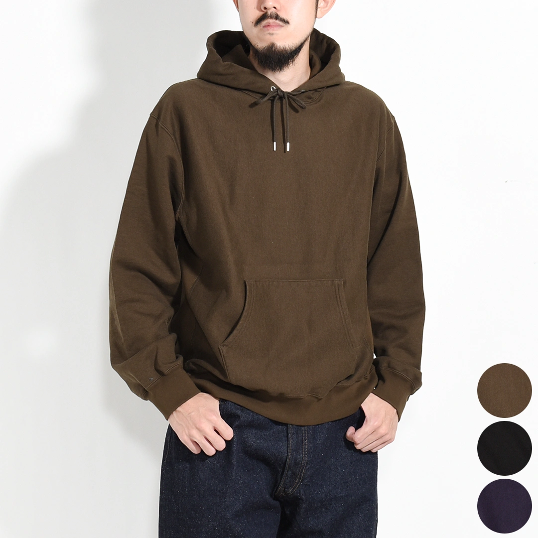 [bROOTS24F22F25]blurhms ROOTSTOCK(ブラームスルートストック) Soft&Hard Sweat Crew Hoodie P/O(ソフト＆ハードスウェットクルーフーディープルオーバー)