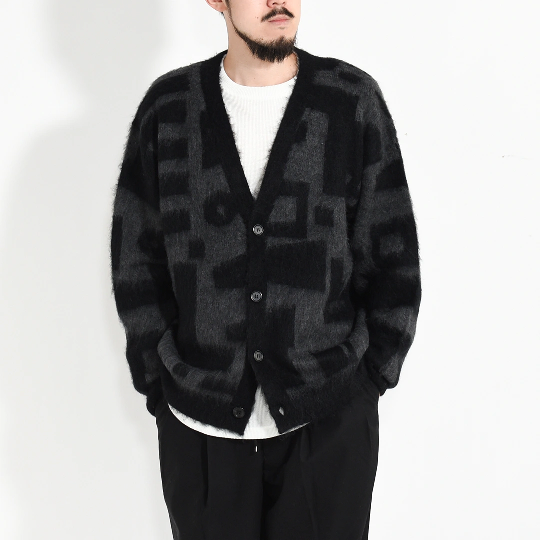 [leach]tangenet(タンジェネット) Leach (リーチ/ニットカーディガン)