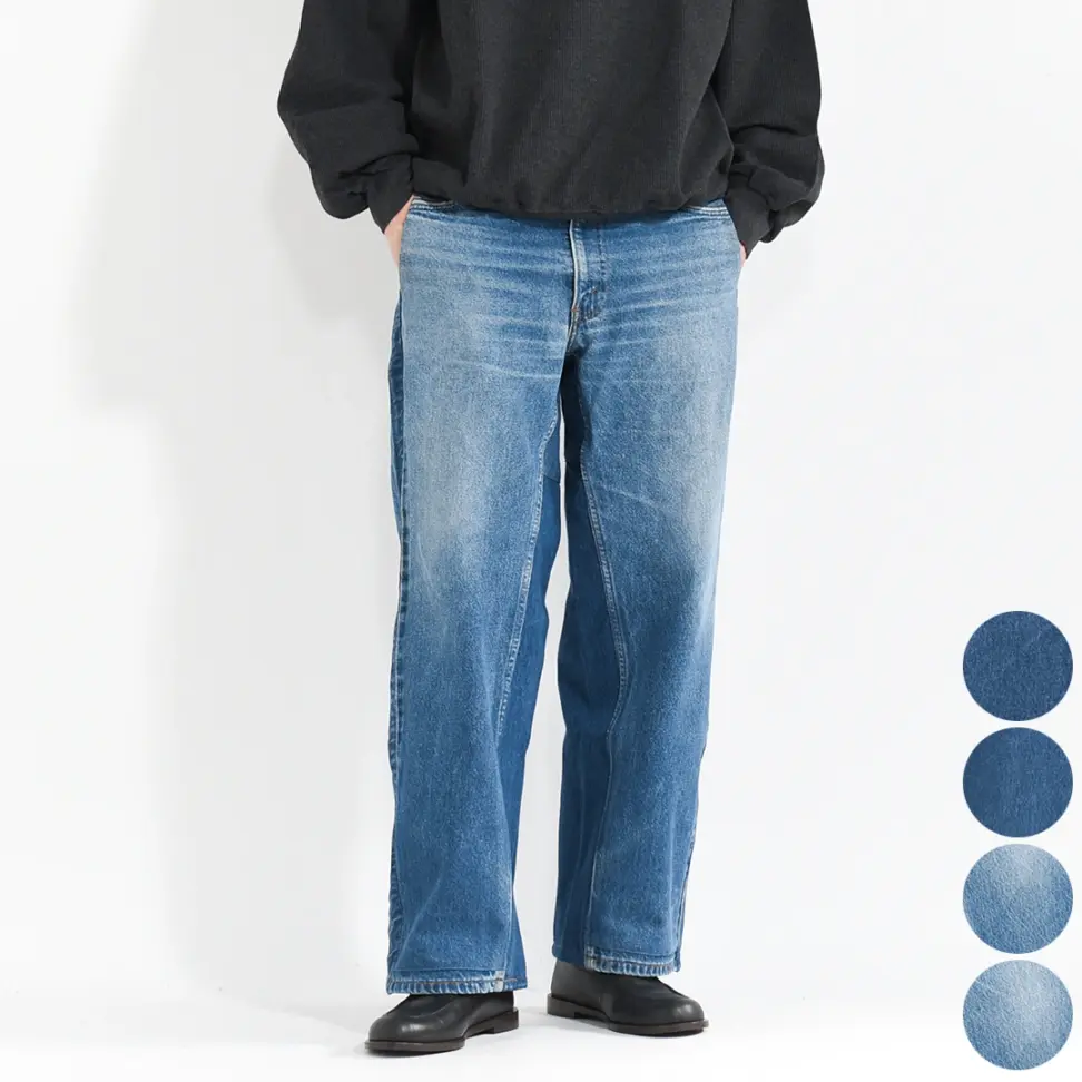 [ch4100] CHANGES (チェンジーズ) Remake Denim Pants(リメイクデニムパンツ)