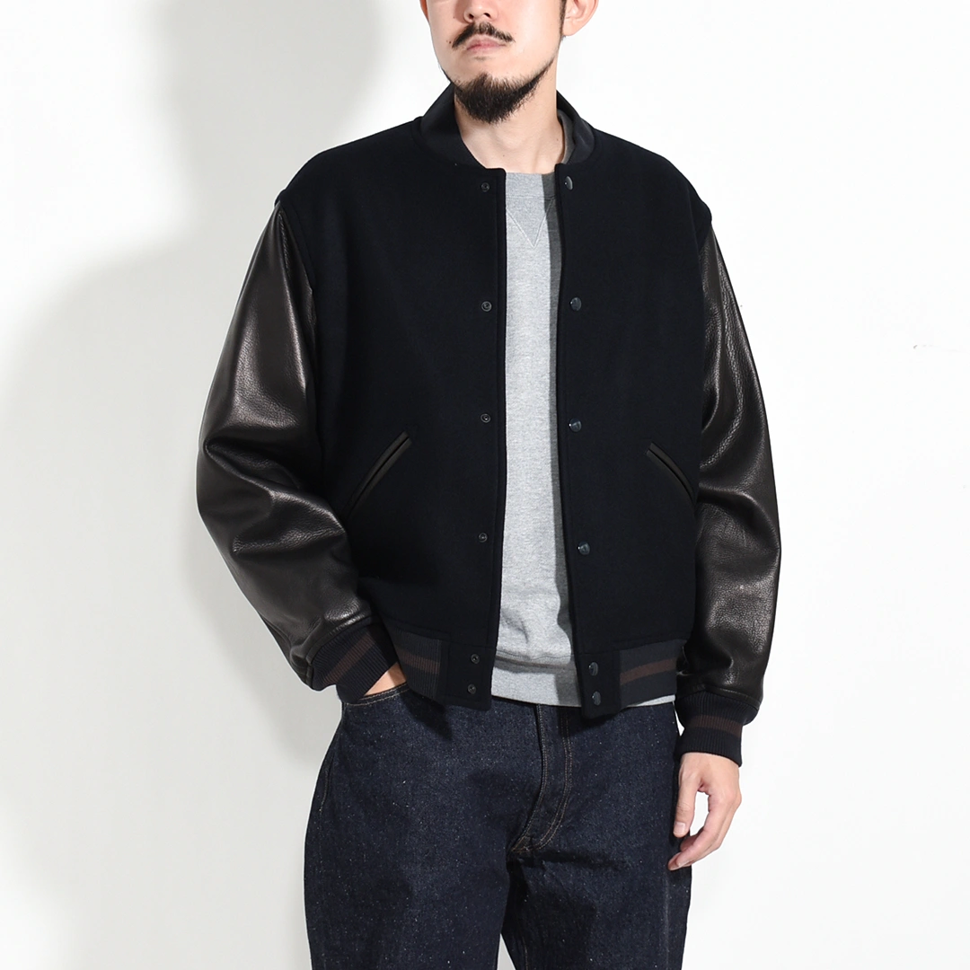 [bROOTS25F1]blurhms ROOTSTOCK(ブラームスルートストック) Wool Melton Award Jacket(ウールメルトンアワードジャケット)
